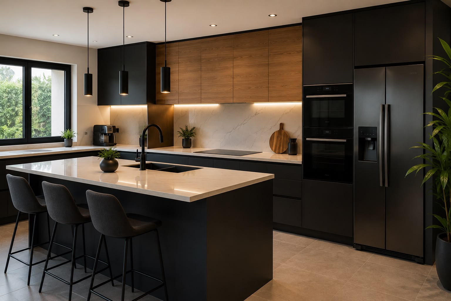 Remodelação de cozinha moderna